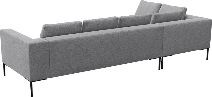FLEXLUX Hoekbank Loano super comfortabel zitcomfort door koudschuim in de zitting L-vorm - Foto 6