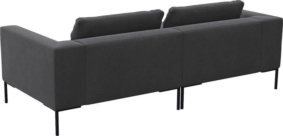FLEXLUX Hoekbank Loano super comfortabel zitcomfort door koudschuim in de zitting L-vorm - Foto 5