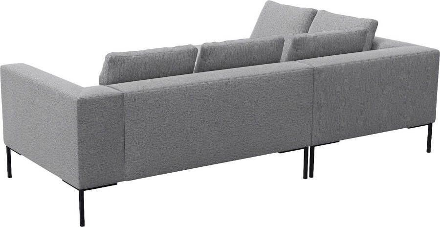FLEXLUX Hoekbank Loano super comfortabel zitcomfort door koudschuim in de zitting L-vorm - Foto 4