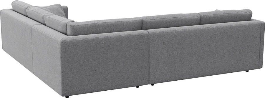 FLEXLUX Hoekbank Lovane gelijkzijdig comfortabel en comfortabel Zacht en zeer comfortabel grote zitdiepte op koudschuim inclusief sierkussen - Foto 4