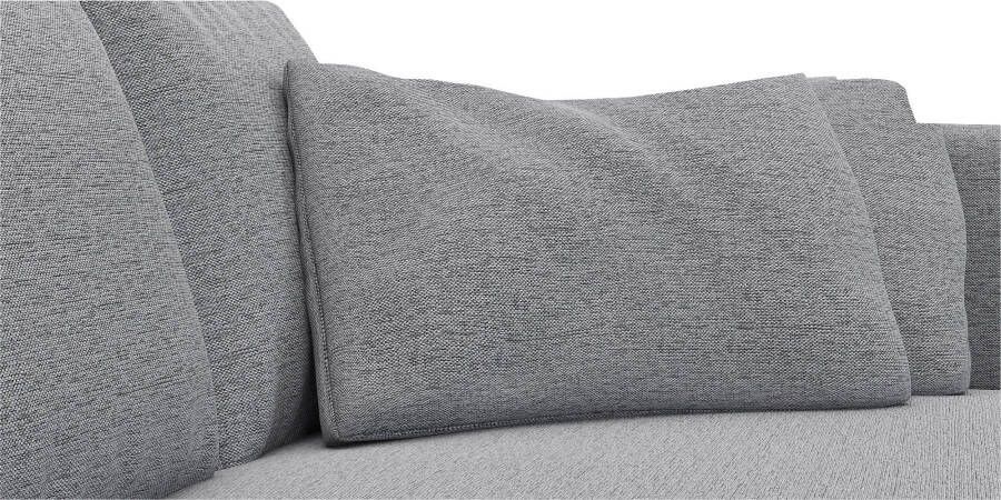 FLEXLUX Hoekbank Lovane Zacht en zeer comfortabel grote zitdiepte op koudschuim inclusief sierkussen - Foto 2