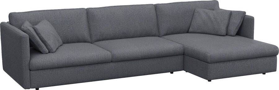 FLEXLUX Hoekbank Lovane Zacht en zeer comfortabel grote zitdiepte op koudschuim inclusief sierkussen - Foto 6