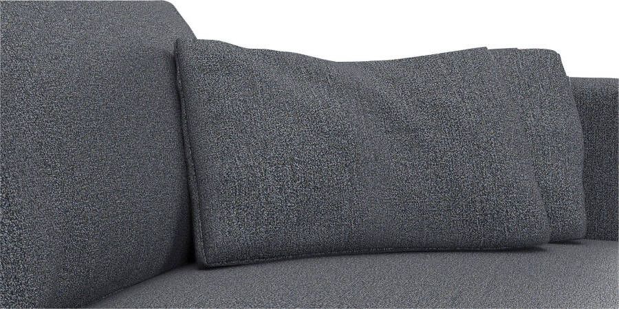FLEXLUX Hoekbank Lovane Zacht en zeer comfortabel grote zitdiepte op koudschuim inclusief sierkussen - Foto 2