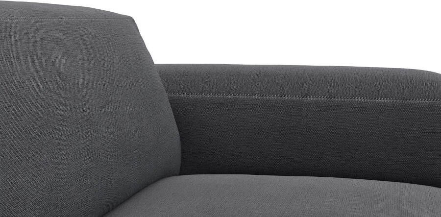 FLEXLUX Hoekbank Lucera Chaiselongue rechts of links modern & gezellig koudschuim stalen nosagvering - Foto 3