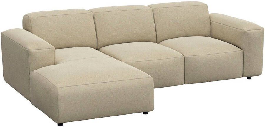 FLEXLUX Hoekbank Lucera Chaise longue rechts of links L-vorm comfortabel - Foto 4
