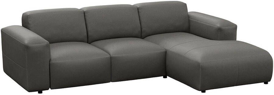 FLEXLUX Hoekbank Lucera Chaise longue rechts of links L-vorm comfortabel - Foto 5