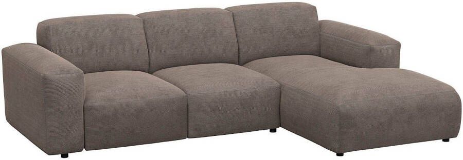 FLEXLUX Hoekbank Lucera Chaise longue rechts of links L-vorm comfortabel - Foto 6