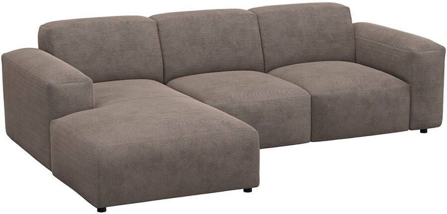 FLEXLUX Hoekbank Lucera Chaise longue rechts of links L-vorm comfortabel - Foto 4