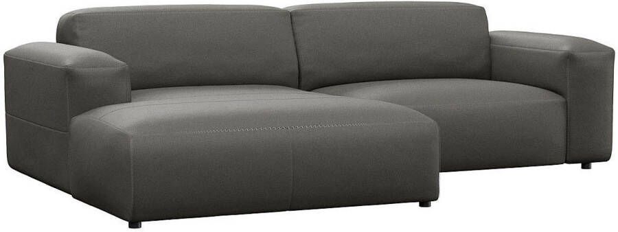 FLEXLUX Hoekbank Lucera Chaise longue rechts of links L-vorm comfortabel - Foto 6