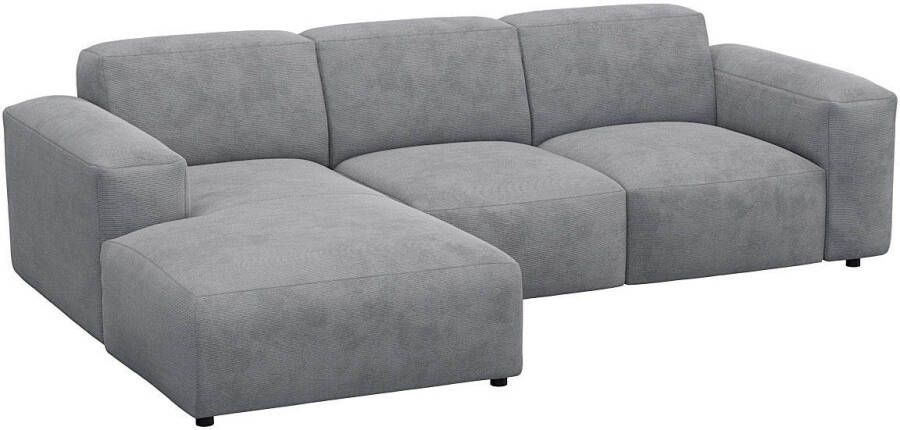 FLEXLUX Hoekbank Lucera Chaise longue rechts of links L-vorm comfortabel - Foto 4