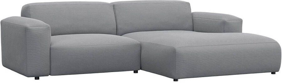 FLEXLUX Hoekbank Lucera Chaise longue rechts of links L-vorm comfortabel - Foto 6