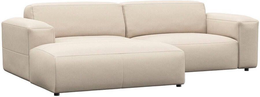 FLEXLUX Hoekbank Lucera Chaise longue rechts of links L-vorm comfortabel - Foto 6