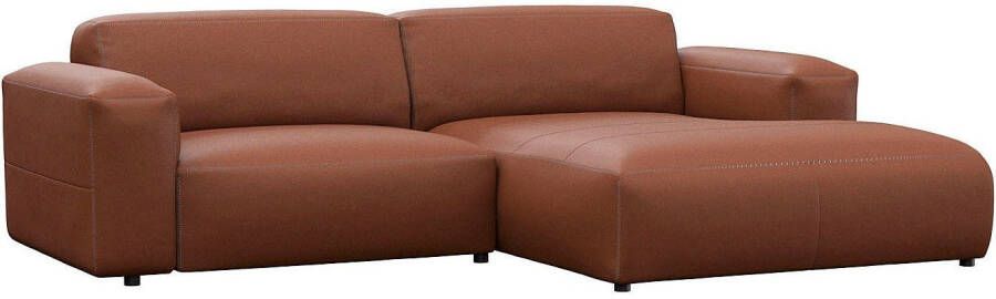 FLEXLUX Hoekbank Lucera Chaise longue rechts of links L-vorm comfortabel - Foto 6