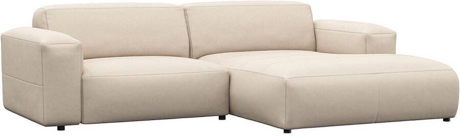 FLEXLUX Hoekbank Lucera Chaise longue rechts of links L-vorm comfortabel - Foto 6