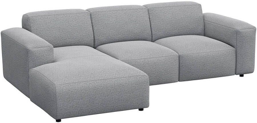 FLEXLUX Hoekbank Lucera Chaise longue rechts of links L-vorm comfortabel - Foto 4