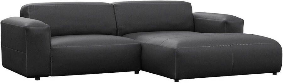 FLEXLUX Hoekbank Lucera Chaise longue rechts of links L-vorm comfortabel - Foto 6