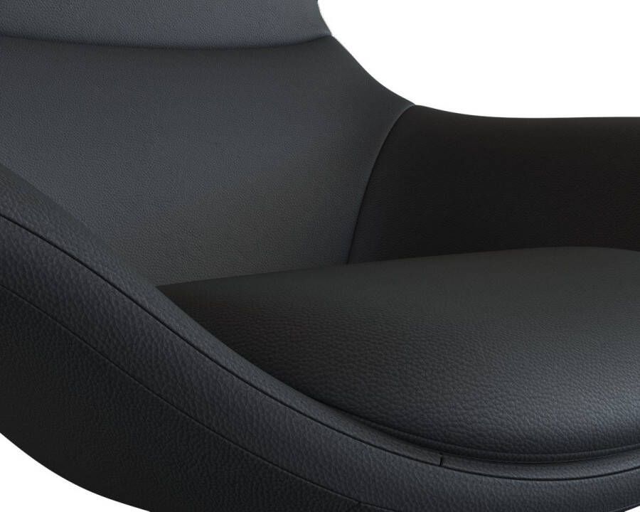 FLEXLUX Oorfauteuil Stilo Relaxsessel TV-Sessel Solitaire stijlicoon draaibaar zwarte poot - Foto 2