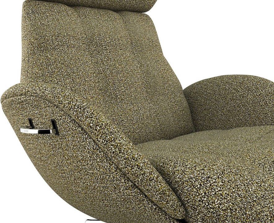 FLEXLUX Relaxfauteuil Relaxchairs Chester Rugleuning & hoofdsteun verstelbaar draaibaar aluminium voet - Foto 2
