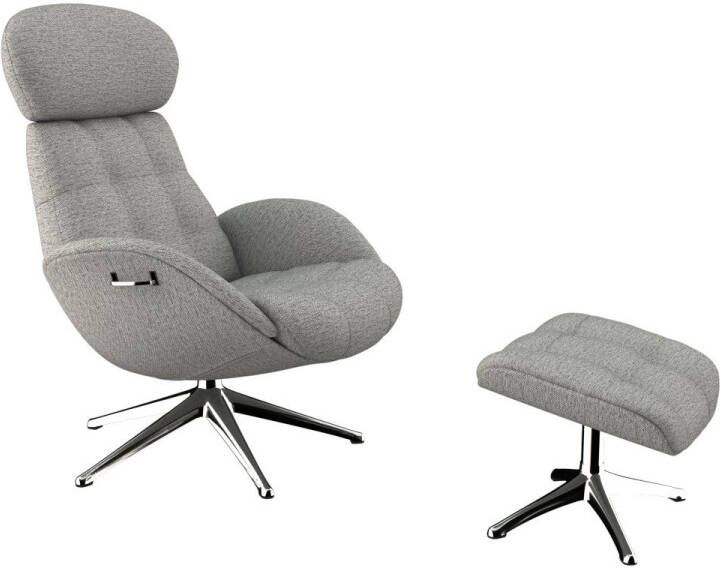 FLEXLUX Relaxfauteuil Chester functionele stoel gestoffeerde stoel armleuningen TV-fauteuil - Foto 3