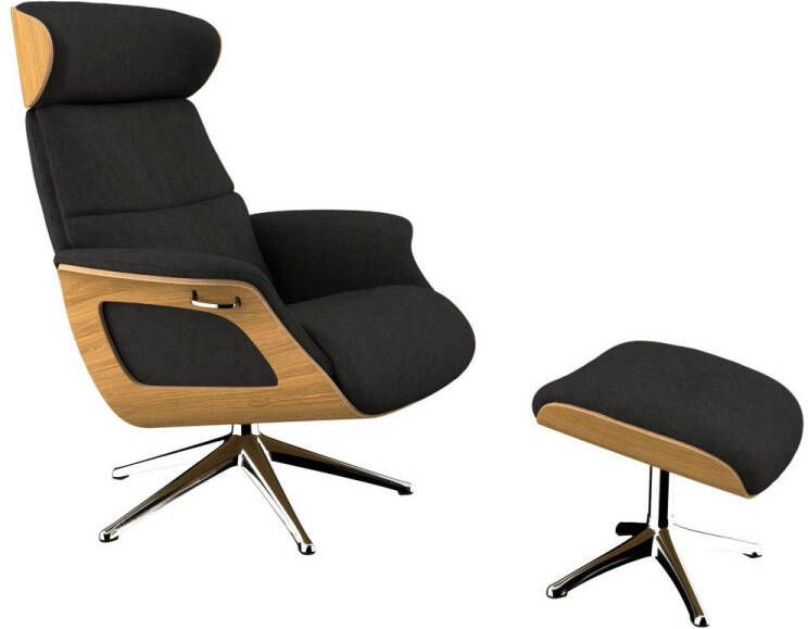 FLEXLUX Relaxfauteuil Clement Relaxstuhl Polstersessel Liegesessel TV-Stuhl Relaxfauteuil hoog comfort ergonomische zithouding verstelbare rugleuning - Foto 3