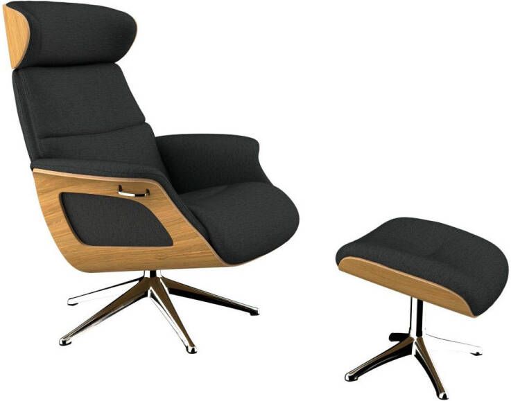 FLEXLUX Relaxfauteuil Clement Relaxstuhl Polstersessel Liegesessel TV-Stuhl Relaxfauteuil hoog comfort ergonomische zithouding verstelbare rugleuning - Foto 3