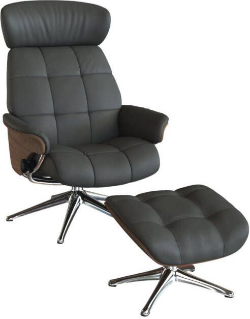 FLEXLUX Relaxfauteuil Skagen relaxfauteuil premium comfort armleuningen draaibaar Scandi - Foto 6