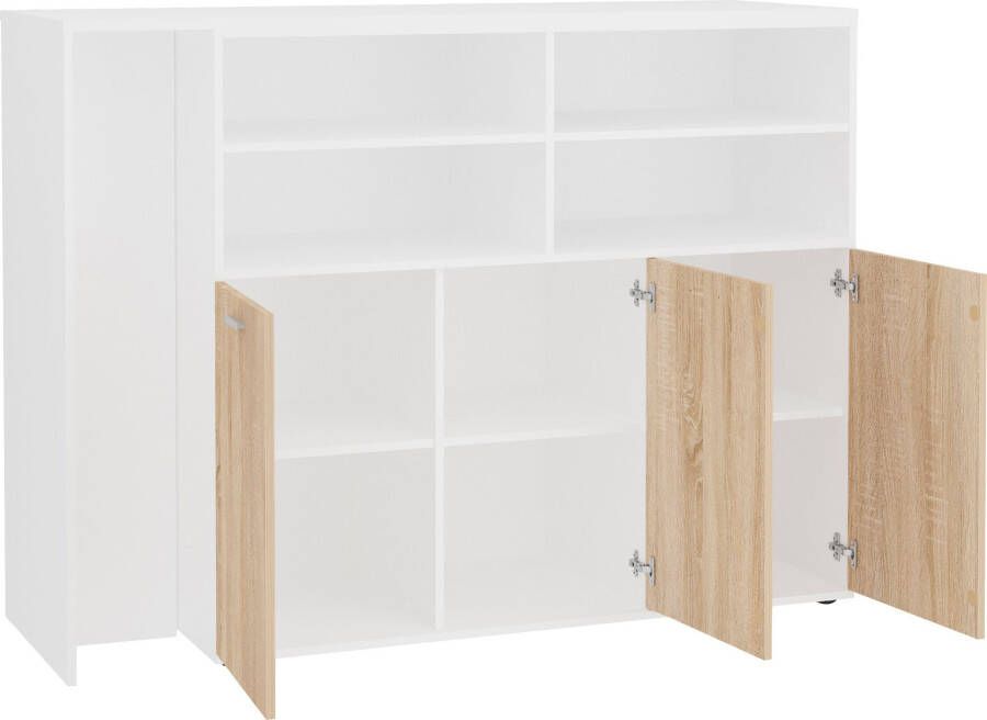 FMD Bartafel Soest uitklapbaar ook als bureau in je home office - Foto 4