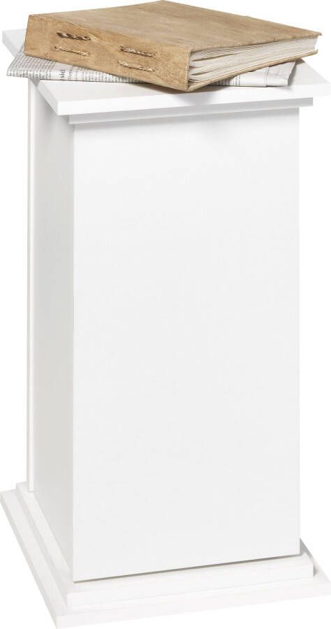 LuxeLivin' Bijzettafel met deur 57 4 cm wit - Foto 6