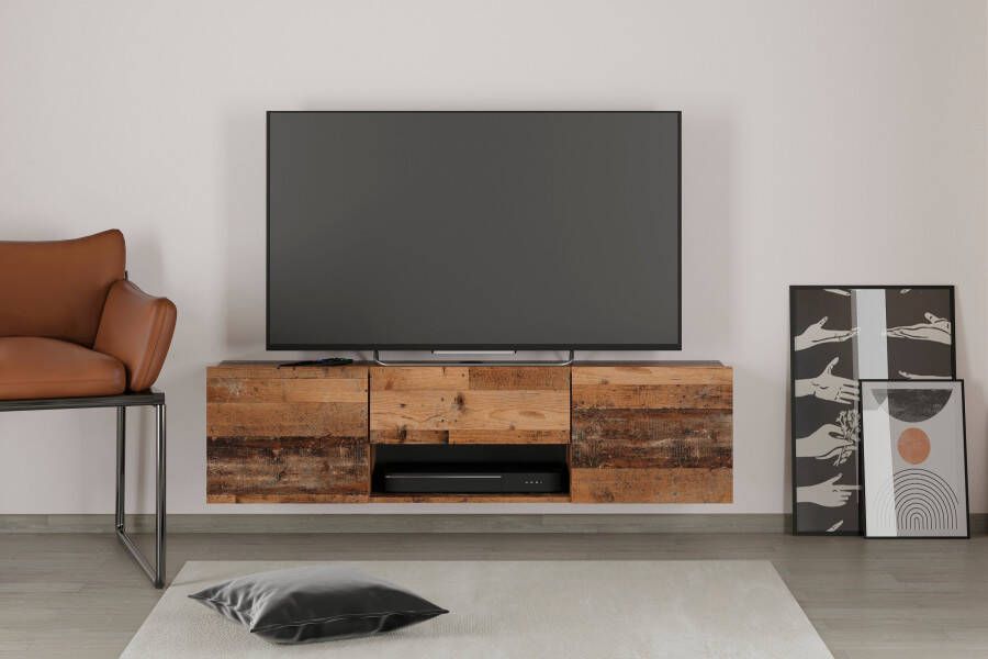 CaliCosy Tv-meubel 2 deuren 1 lade Brighton 2 L140 cm x 46 5 cm - Foto 5