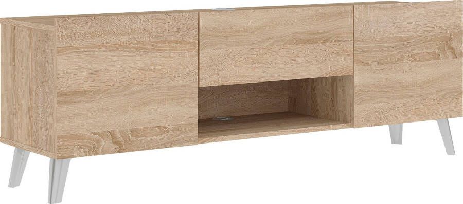 CaliCosy Tv-meubel 2 deuren 1 lade Brighton 2 L140 cm x 46 5 cm - Foto 7