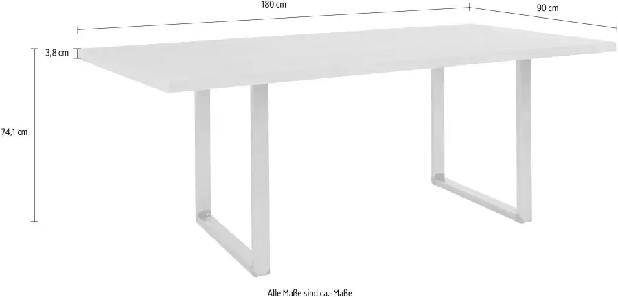 FORTE Eettafel Breedte 180 cm - Foto 6