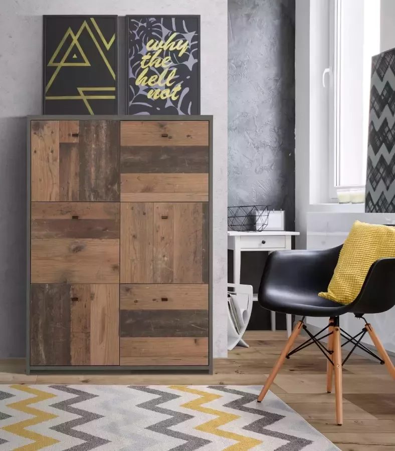 FORTE Kast CHEST Breedte ca. 77 cm