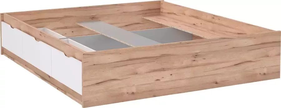 FORTE Ledikant met bergruimte Vankka veel opbergruimte Scandinavisch ontwerp - Foto 8