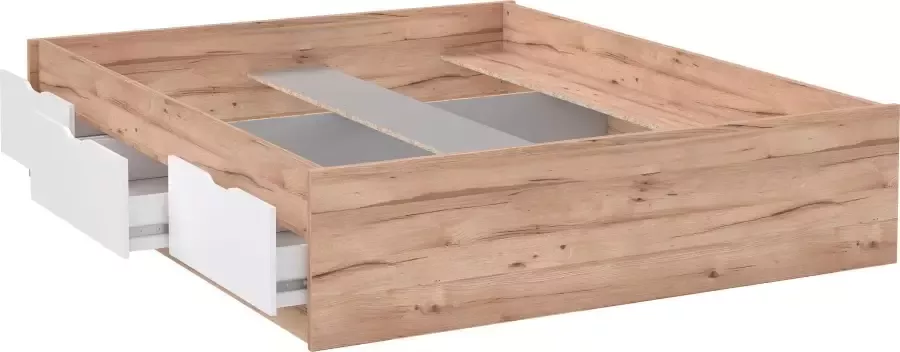FORTE Ledikant met bergruimte Vankka veel opbergruimte Scandinavisch ontwerp - Foto 10