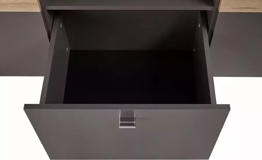 FORTE Tv-meubel Como TV-board LED-verlichting soft close opbergruimte 149 8 59 3 52 cm - Foto 8