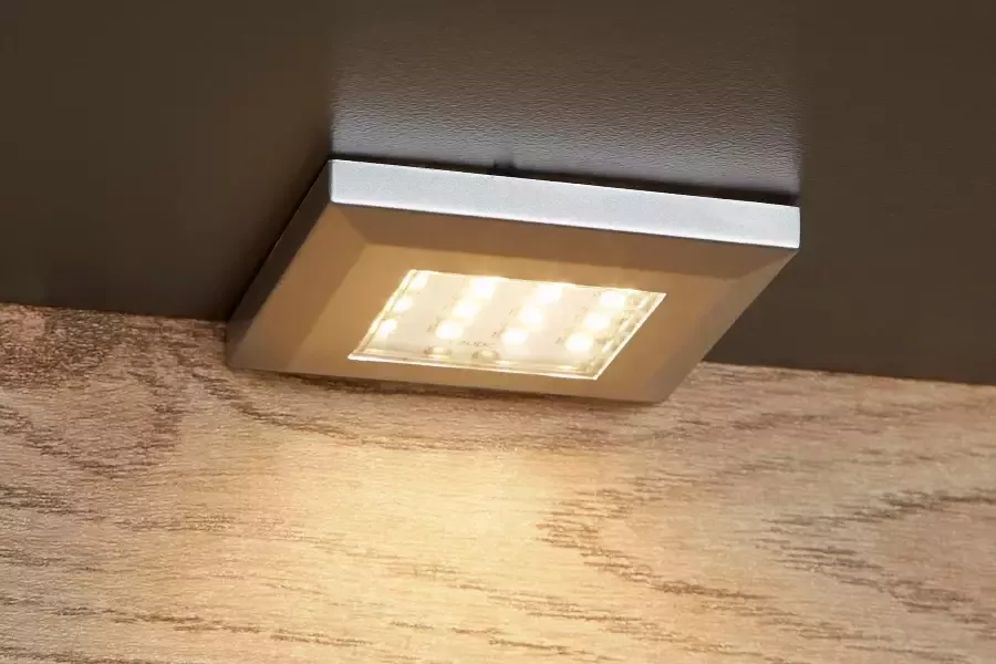 FORTE Tv-meubel Como TV-board LED-verlichting soft close opbergruimte 149 8 59 3 52 cm - Foto 4