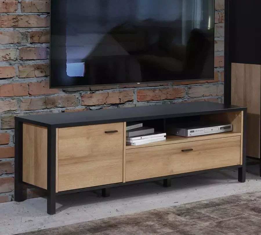 FORTE Tv-meubel High Rock TV-kast TV-bord breedte ca. 151 cm