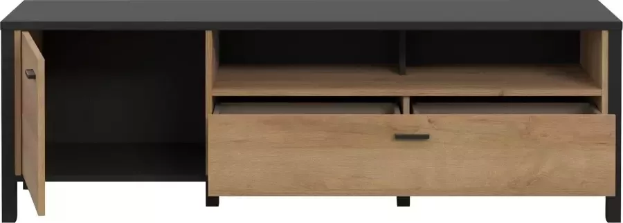FORTE Tv-meubel High Rock TV-kast TV-bord breedte ca. 151 cm - Foto 6