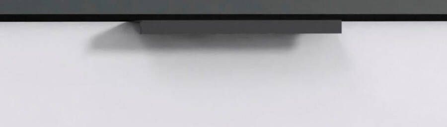 Wimex Kast Level36 D by fresh to go 2-deurs met soft-close functie gelakte voorkant zwarte handgrepen - Foto 3