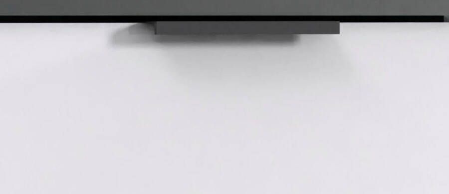 Wimex Kast Level36 D by fresh to go 1-deurs met soft-close functie gelakte voorkant zwarte handgrepen - Foto 2