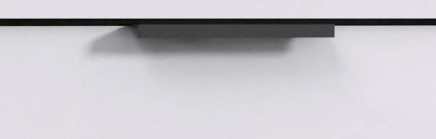 Wimex Kast Level36 D by fresh to go 2-deurs met soft-close functie gelakte voorkant zwarte handgrepen - Foto 4