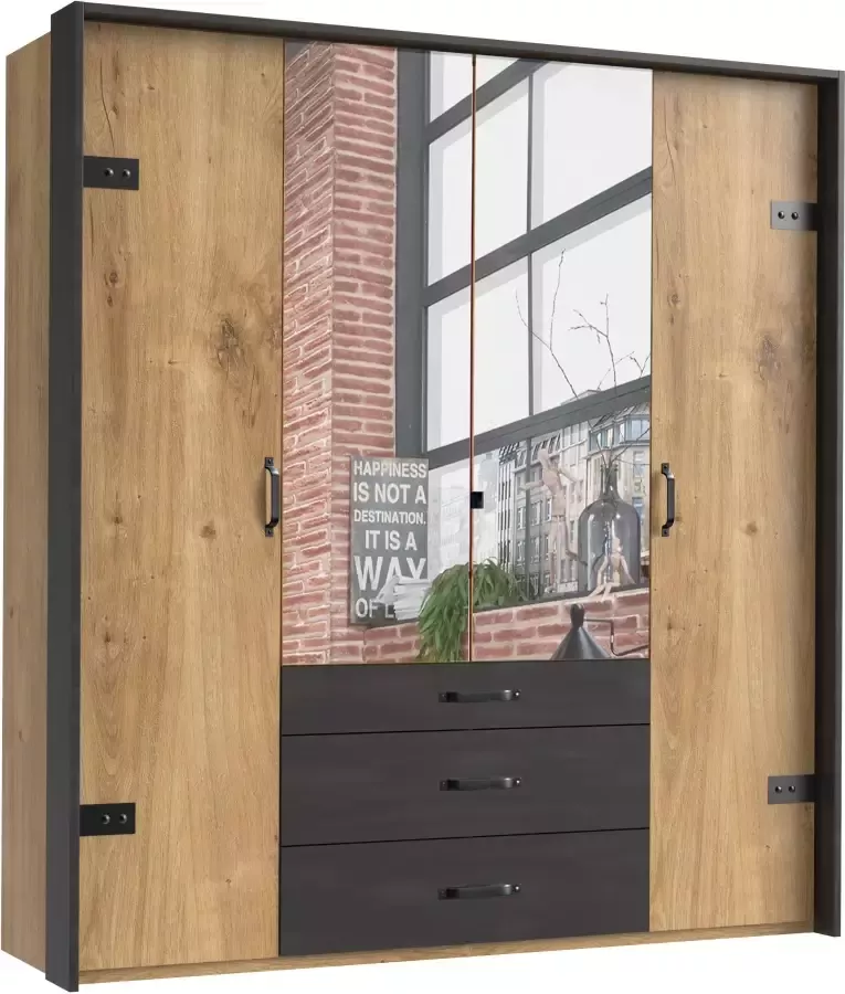 Wimex Kledingkast Detroit by fresh to go - Foto 1