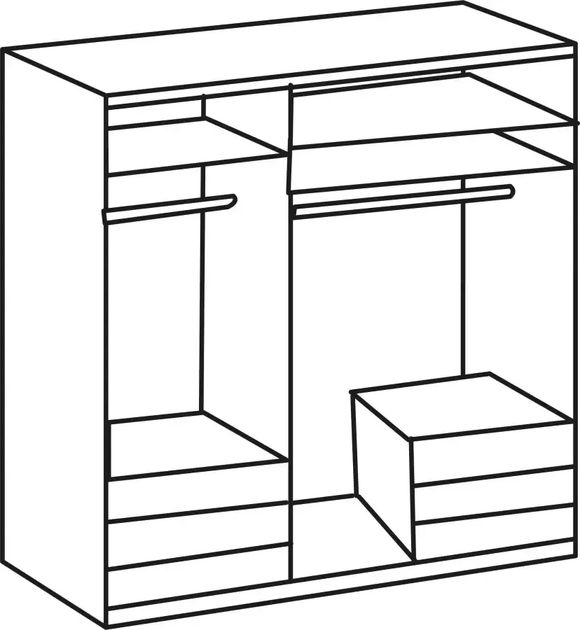 Wimex Kledingkast Level by fresh to go - Foto 1