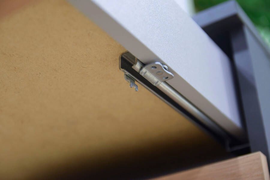 Wimex Ladekast Level36 C by fresh to go met glazen elementen aan de voorkant soft-close functie 41 cm breed - Foto 3