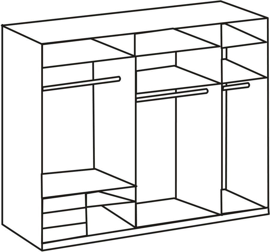 Wimex Zweefdeurkast Level by fresh to go