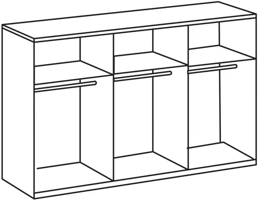 Wimex Zweefdeurkast Level by fresh to go - Foto 2