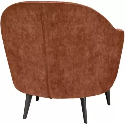 Furninova Loungestoel Paloma optioneel met verchroomde voet in scandinavisch design - Foto 3