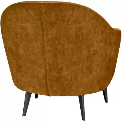 Furninova Loungestoel Paloma optioneel met verchroomde voet in scandinavisch design - Foto 3