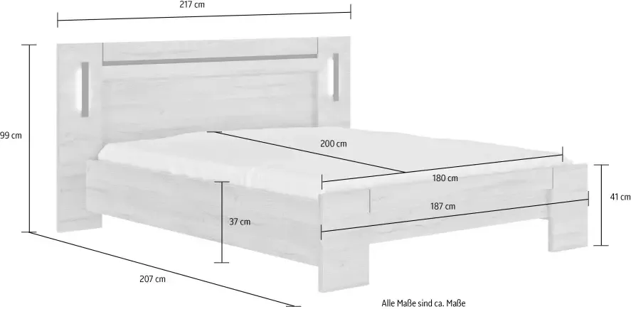 Gami 1-persoonsledikant Sofia Bed met geïntegreerde leeslamp (1-delig) - Foto 5