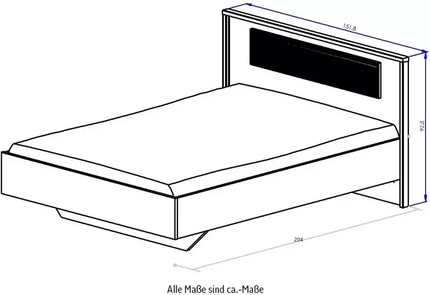 Gami Bed Curtys incl. ledverlichting bij het hoofdbord (9-delig) - Foto 2